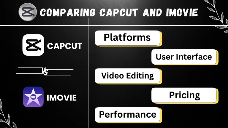 COMPARISON OF CAP CUT VS IMOVIE