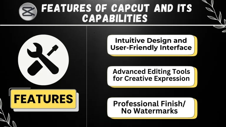 Features of capcut and its capabilities