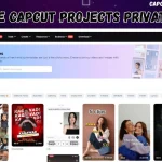 Are CapCut projects Private