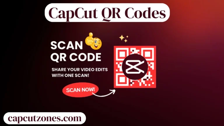 CapCut QR codes