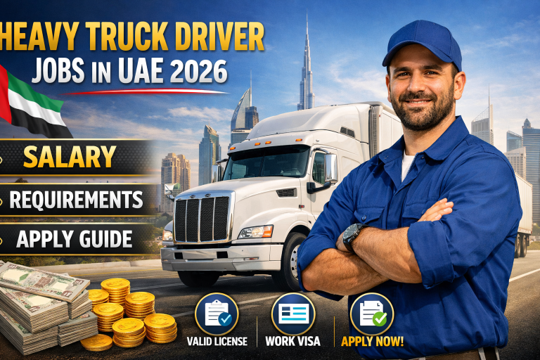 Heavy Truck Driver Jobs in UAE